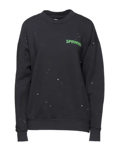 Sprwmn Sweatshirts In Steel Grey