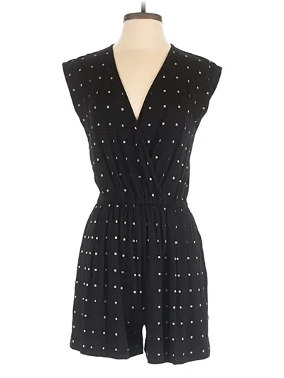Pre-owned Sprz Ny Romper In Black