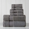Spunloft 18-pc. Quick Dry Solid Bath Towel Set In Black