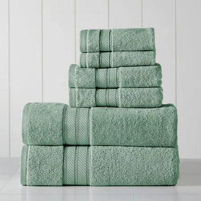 Spunloft 18-pc. Quick Dry Solid Bath Towel Set In Green