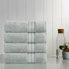 Spunloft 4-pc. Quick Dry Solid Bath Towel Set In Gray