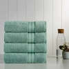 Spunloft 4-pc. Quick Dry Solid Bath Towel Set In Green
