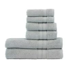 Spunloft 6-pc. Quick Dry Solid Bath Towel Set In Gray