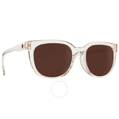 Spy Bewilder Happy Brown Oval Unisex Sunglasses 6700000000114