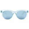 Spy Boundless Gray Light Blue Spectra Mirror Cat Eye Ladies Sunglasses 1800000000062 In Blue