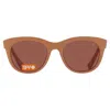 Spy Boundless Happy Brown Cat Eye Ladies Sunglasses 6700000000246 In Brown