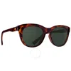 Spy Boundless Happy Grey Green Cat Eye Ladies Sunglasses 6700000000245