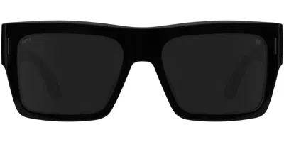 Spy Bowery Polarized Ys062001 Occhiali Da Sole Neri Per Uomo In Gloss Black