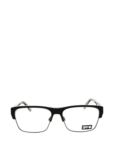 Spy Brody Rectangle-frame Glasses In Black