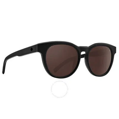 Spy Cedros Happy Bronze Oval Unisex Sunglasses 6700000000197 In Black
