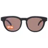 Spy Cedros Happy Bronze Oval Unisex Sunglasses 6700000000197 In Black