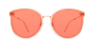 Spy Colada 6700000000008 Men's Sunglasses Pink Size 63 In Transparent