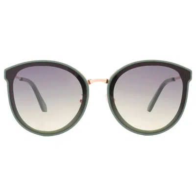 Spy Colada Green Sunset Fade Oval Unisex Sunglasses 6700000000010 In Gray