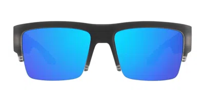 Spy Cyrus 50/50 6700000000060 Men's Sunglasses Black Size 57 In Blue