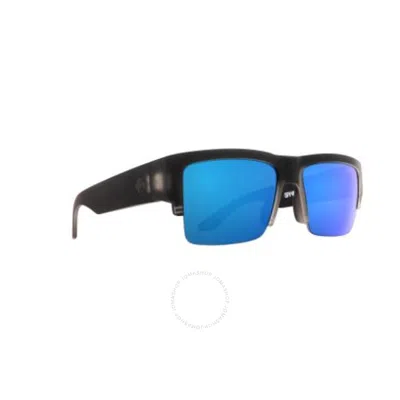 Spy Cyrus 5050 Hd Plus Grey Green Rectangular Unisex Sunglasses 6700000000060 In Blue