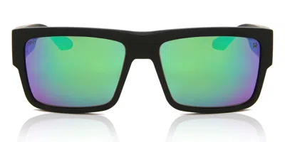 Spy Cyrus Polarized 673180374861 Men's Sunglasses Black Size 58