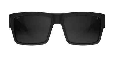Spy Cyrus Polarized Ys005020 Occhiali Da Sole Neri Per Uomo In Matte Black
