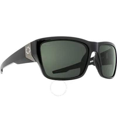 Spy Dirty Mo 2 Hd Plus Grey Green Wrap Men's Sunglasses 6700000000014 In Black