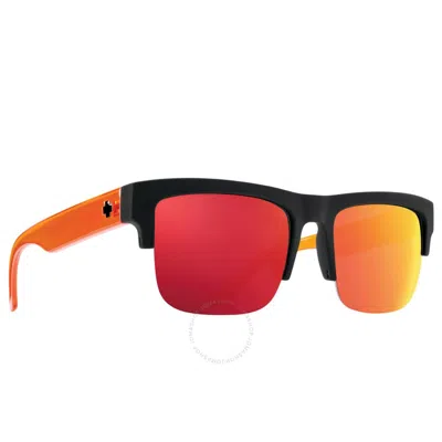 Spy Discord 5050 Orange Square Men's Sunglasses 6700000000084 In Black