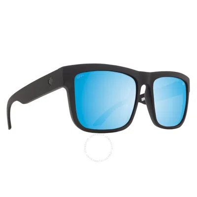 Spy Discord Happy Boost Bronze Polarized Ice Blue Spectra Mirror Square Unisex Sunglasses 6700000000 In Multi
