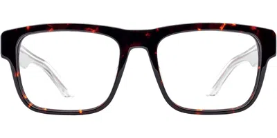 Spy Discord Optical 56 5700000000242 Occhiali Da Vista Tartarugatishell Per Uomo (solo Montatura) In Brown