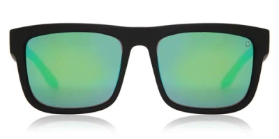 Spy Discord Polarized 673119374861 Occhiali Da Sole Neri Per Uomo In Black
