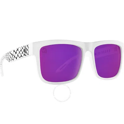 Spy Discord Slayco Happy Bronze Purple Spectra Square Unisex Sunglasses 1800000000054