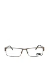 Spy Unisex Grey Rectangular Eyeglass Frames Elijah55 In Brown