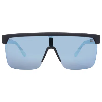 Spy Flynn 5050 Happy Boost Polarized Ice Blue Mirror Shield Unisex Sunglasses 6700000000182