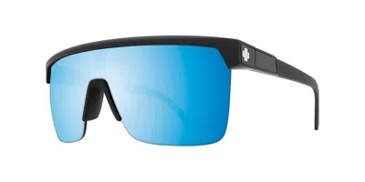 Spy Flynn 50/50 Polarized 6700000000209 Men's Sunglasses Black Size 134