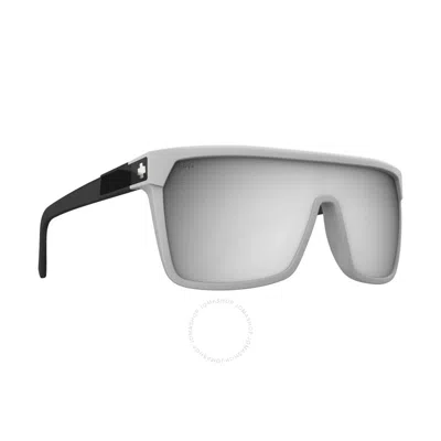 Spy Flynn Happy Bronze Platinum Mirror Shield Unisex Sunglasses 6700000000258 In Gray