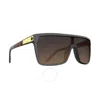 SPY SPY FLYNN HAPPY DARK BROWN FADE SHIELD UNISEX SUNGLASSES 6700000000259