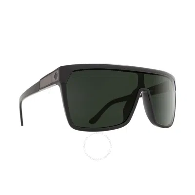 Spy Flynn Happy Grey Green Shield Men's Sunglasses 670323769863 In Black
