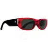 Spy Genre Happy Grey Green Rectangular Unisex Sunglasses 6700000000138