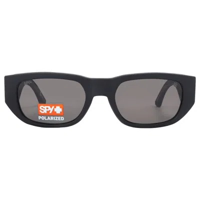 Spy Genre Happy Grey Polarized Rectangular Unisex Sunglasses 6700000000133