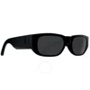 Spy Genre Happy Grey Polarized Rectangular Unisex Sunglasses 6700000000133