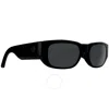 Spy Genre Happy Grey Rectangular Unisex Sunglasses 6700000000134