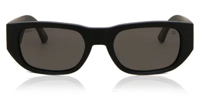 Spy Genre Polarized 6700000000133 Men's Sunglasses Black Size 54