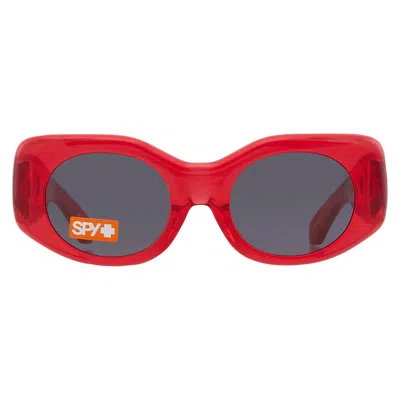 Spy Hangout Grey Cat Eye Ladies Sunglasses 6700000000179 In Red