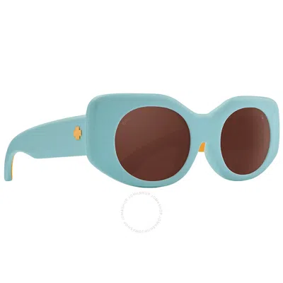 Spy Hangout Happy Bronze Cat Eye Ladies Sunglasses 6700000000247 In Blue