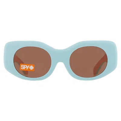 Spy Hangout Happy Bronze Cat Eye Ladies Sunglasses 6700000000247 In Blue