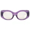 Spy Hangout Happy Bronze Platinum Spectra Mirror Cat Eye Ladies Sunglasses 1800000000066 In Purple