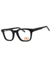 Spy Hardwin 52 Rectangular Acetate Unisex Eyeglasses In Blue