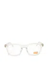 Spy Unisex Transparent Round Eyeglass Frames Hotspotoptical58 In White
