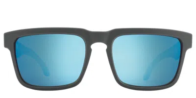 Spy Helm 6700000000070 Occhiali Da Sole Neri Per Uomo In Black