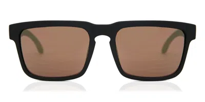 Spy Helm Asian Fit 183411973417 Men's Sunglasses Black Size 57