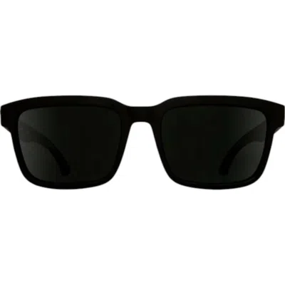 Spy Helm Sosi Sunglasses In Matte Black Gray