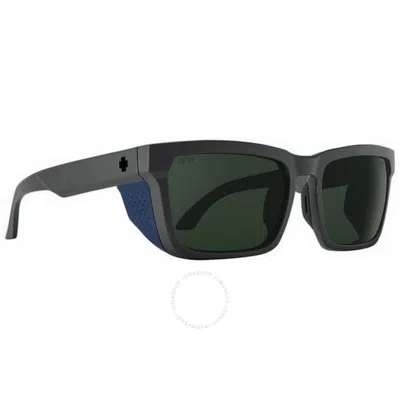 Spy Helm Tech Happy Grey Green Rectangular Unisex Sunglasses 6700000000143 In Black