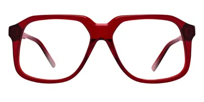 Spy Hot Spot Optical 56 Men's Glasses, Red, Size 56