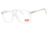 Spy Unisex Transparent Round Eyeglass Frames Hotspotoptical58 In White